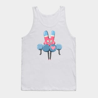 the monster with heart Tank Top